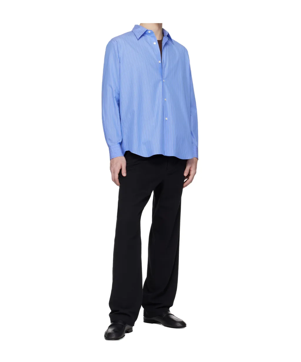 Lapel Long-Sleeved Shirt