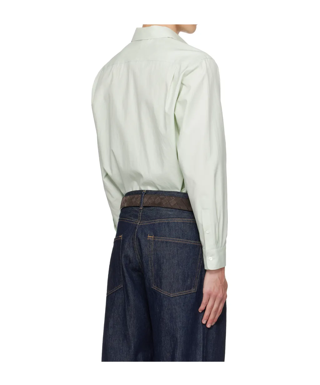 Lapel Long-Sleeved Shirt