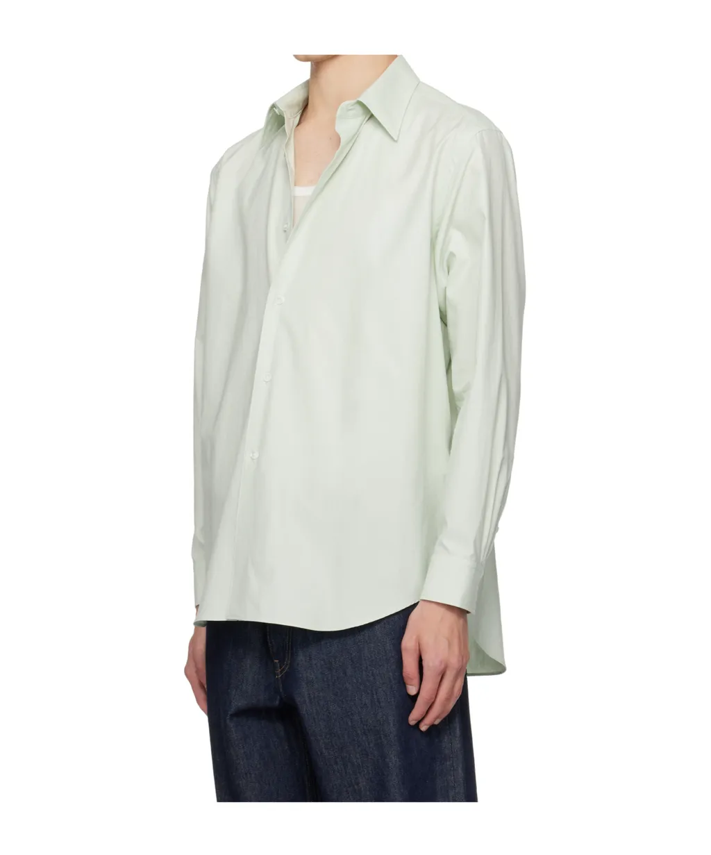 Lapel Long-Sleeved Shirt