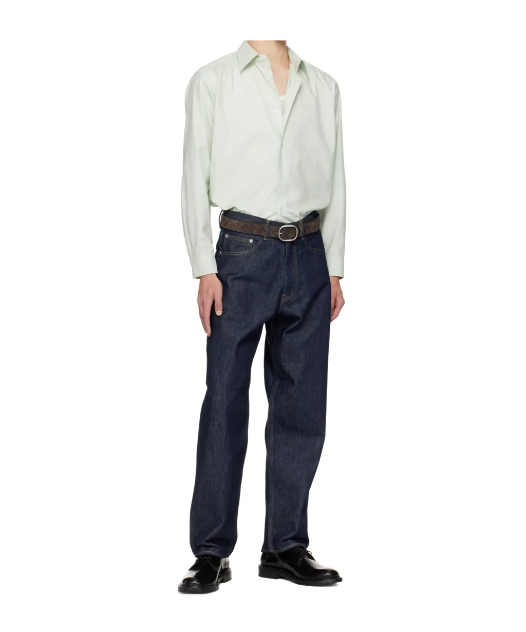 Lapel Long-Sleeved Shirt