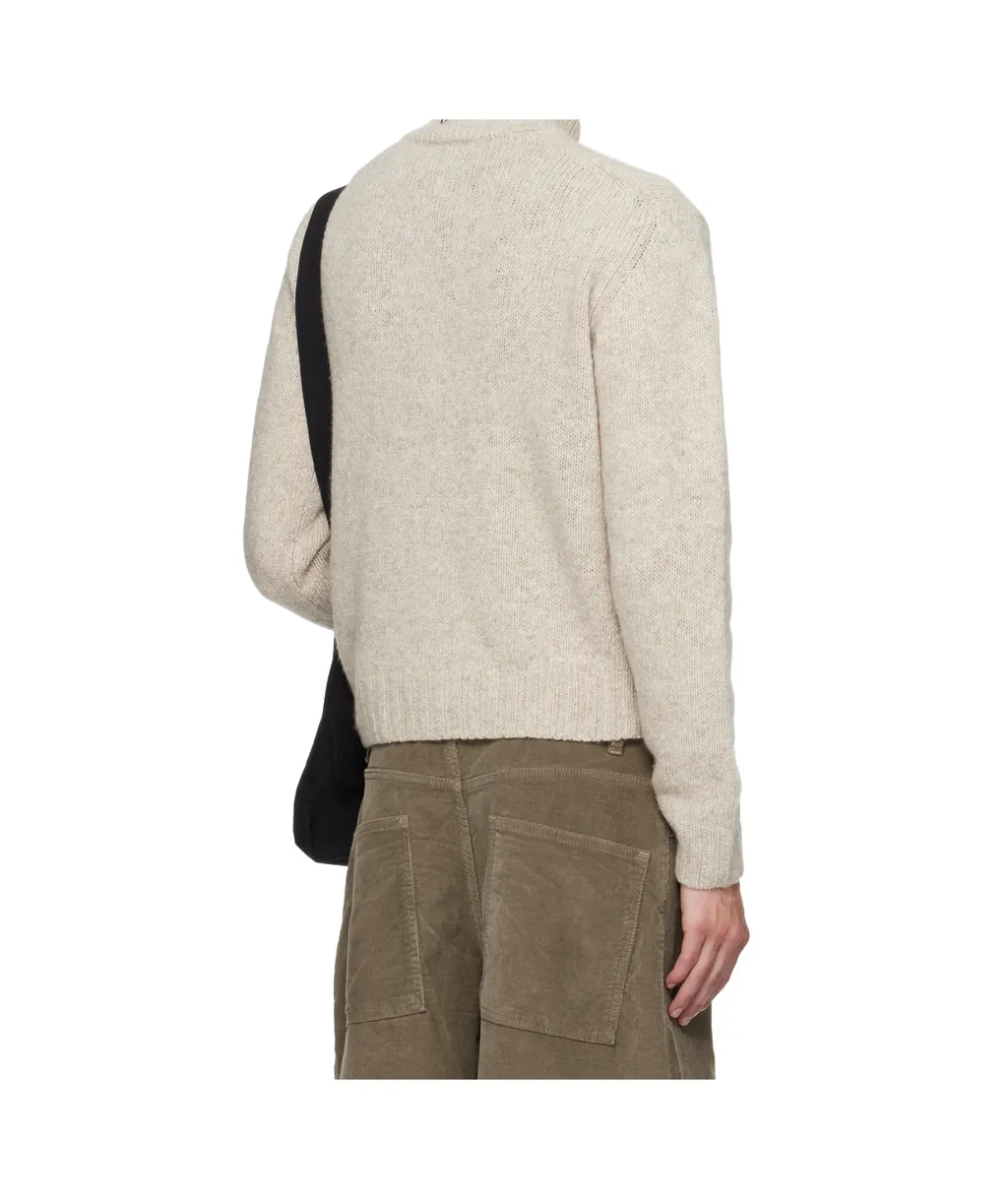 High-Neck Cashmere Sweater