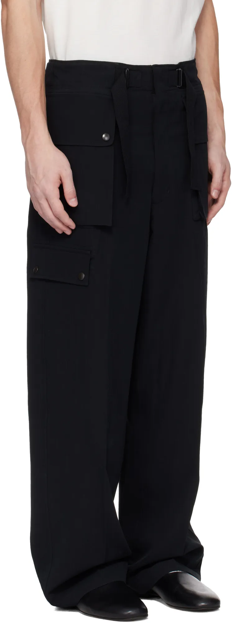 Wide-Leg Overalls