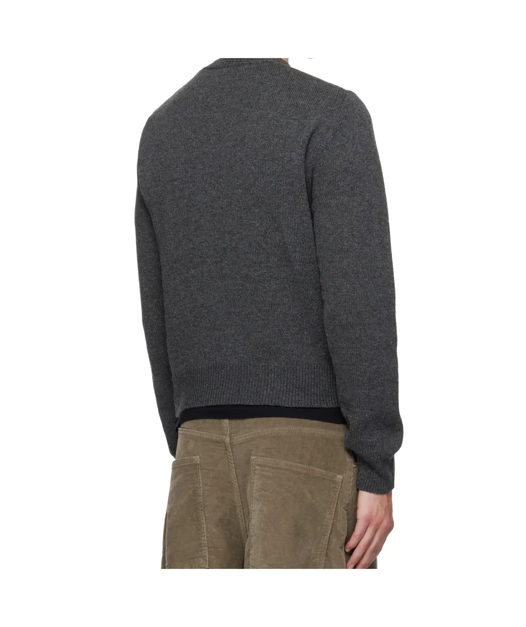 Long-Sleeved Knitted Sweater