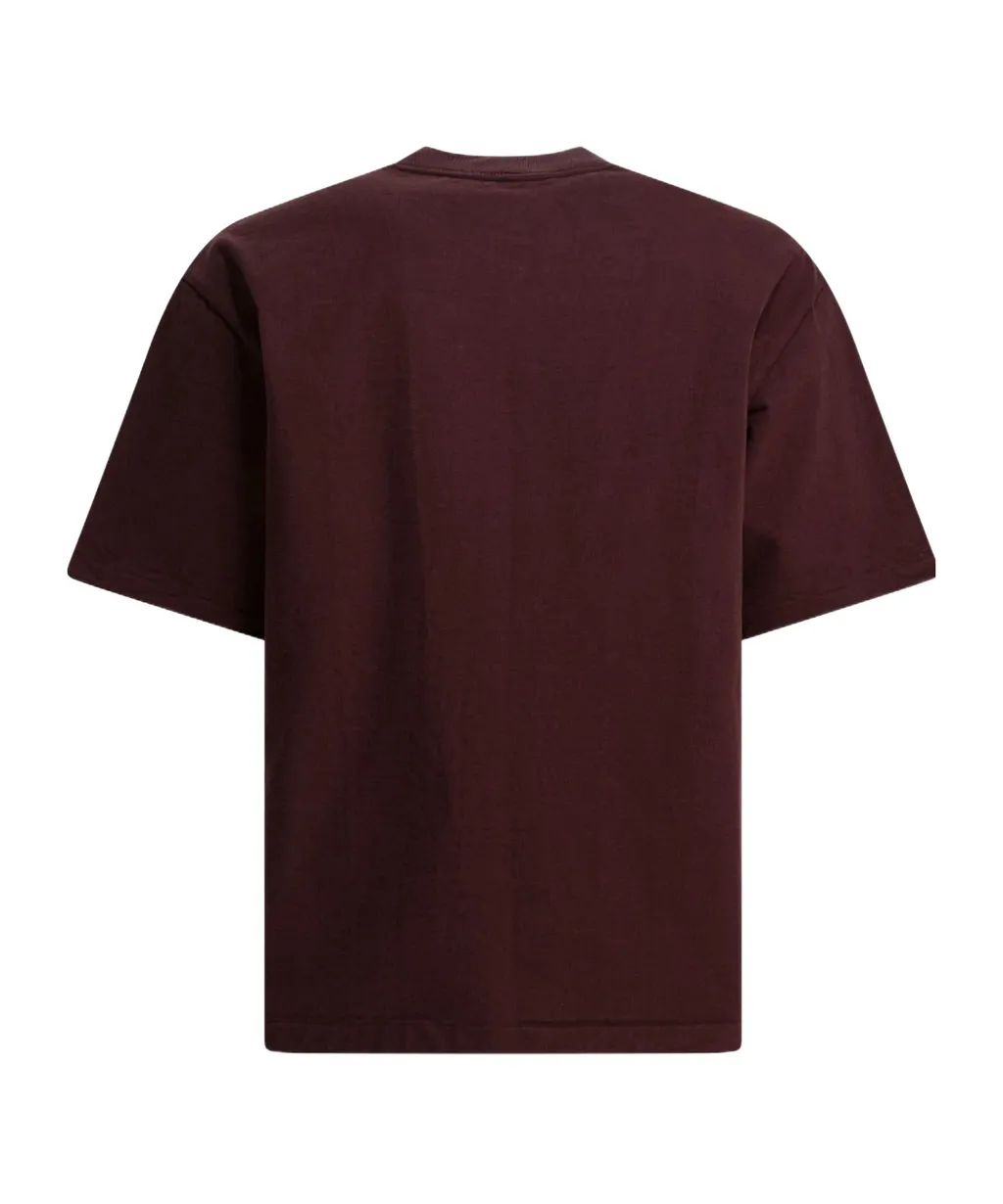 Ribbed Collar T-Shirt