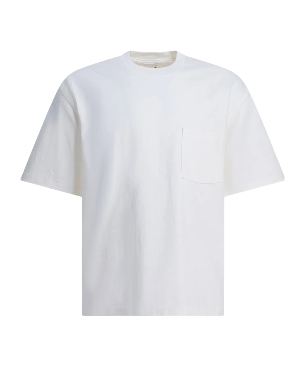 Ribbed Collar T-Shirt