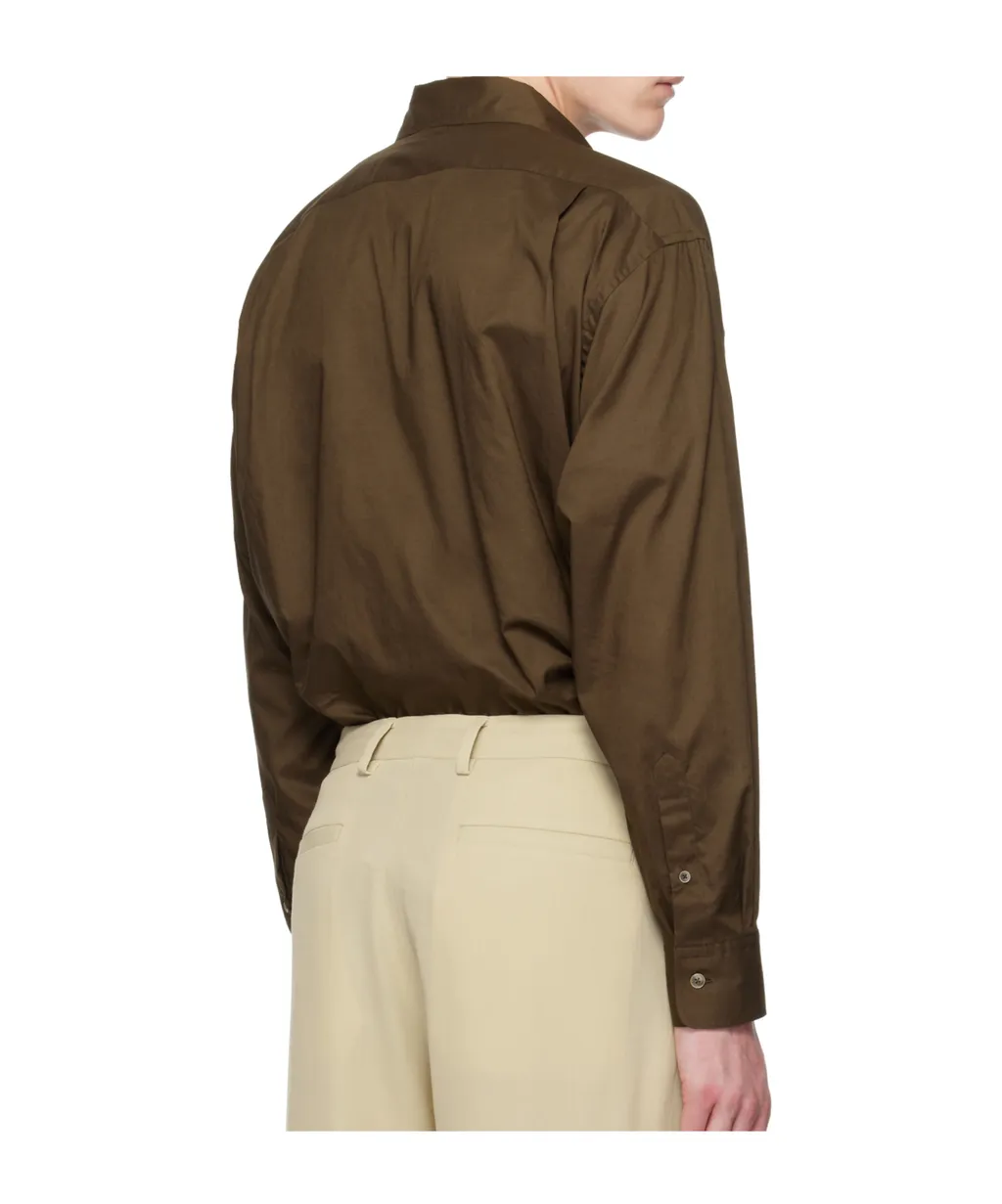 Lapel Long-Sleeved Shirt