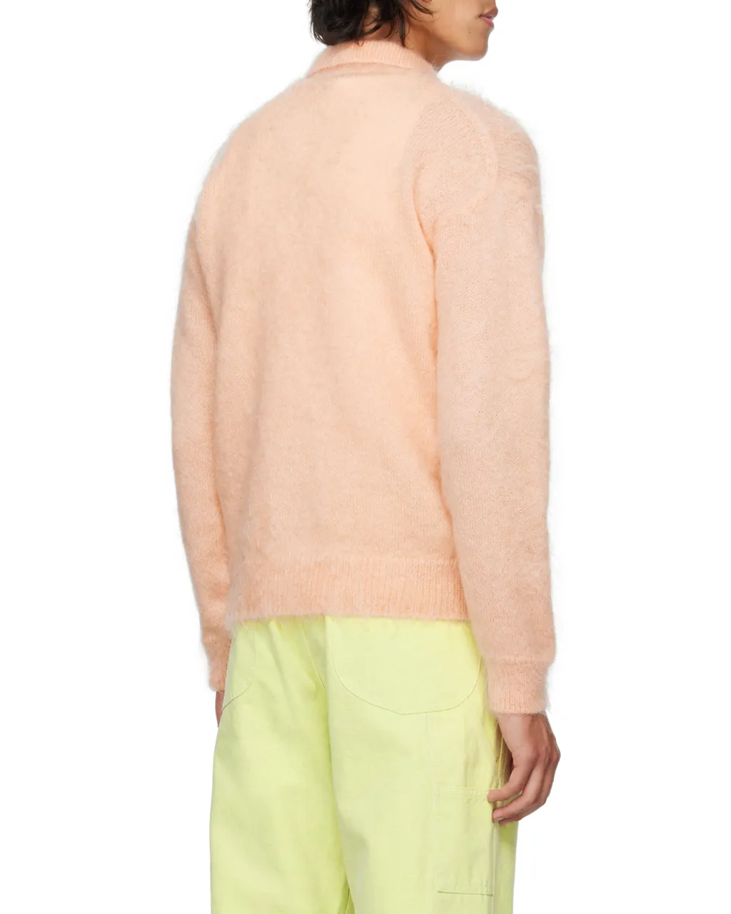 Brushed Knit Polo Shirt