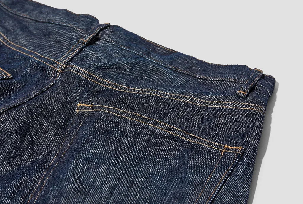 Belt Ring Denim Trousers