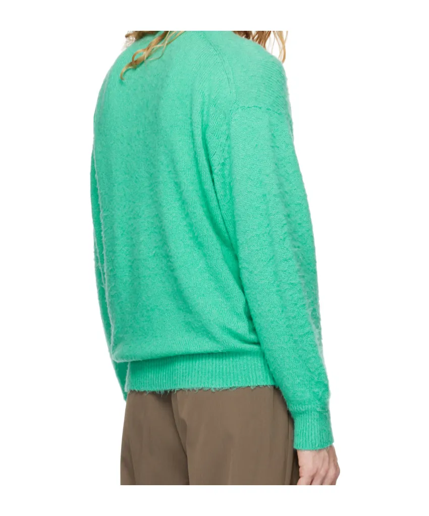 Long-Sleeved Knitted Cardigan