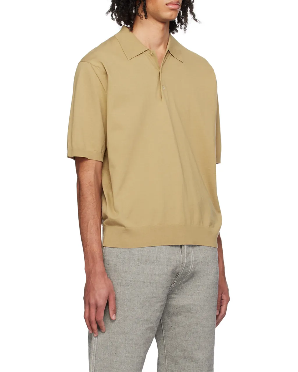 Short-Sleeve Cotton Polo Shirt