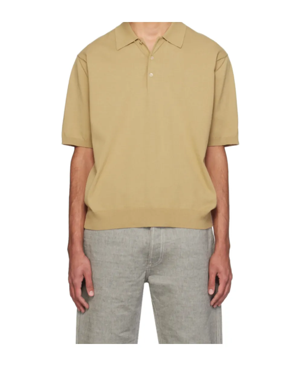 Short-Sleeve Cotton Polo Shirt