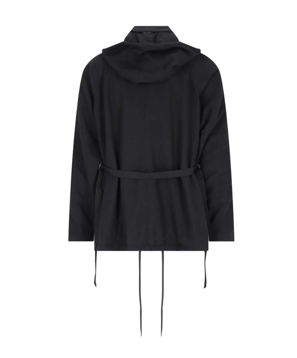 Long Sleeved Hooded Casual Jacket