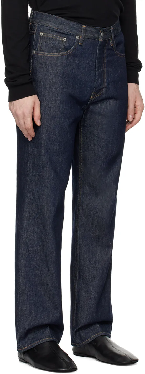 Hard Twist Straight-Leg Jeans