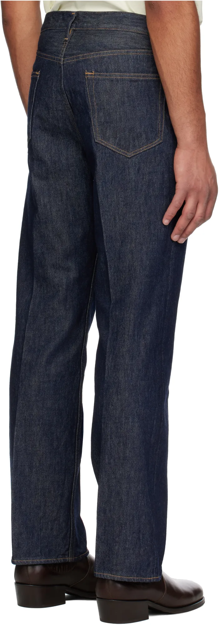 Hard Twist Straight-Leg Jeans