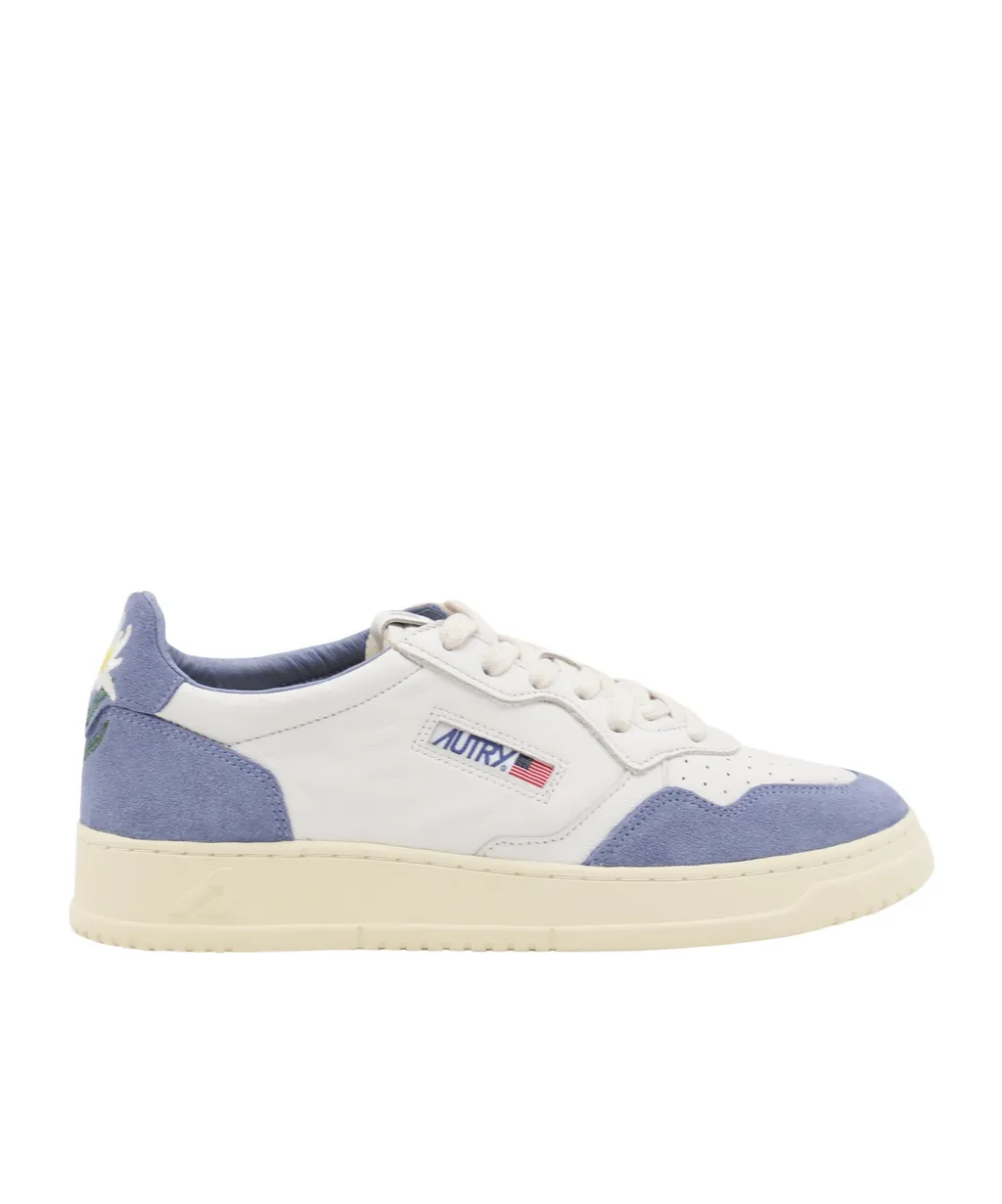 Medalist Lace-Up Sneakers