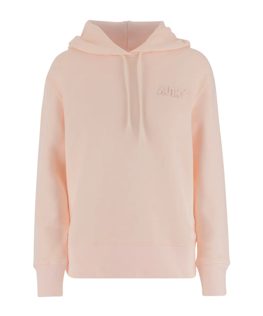 Logo-Embroidered Hoodie