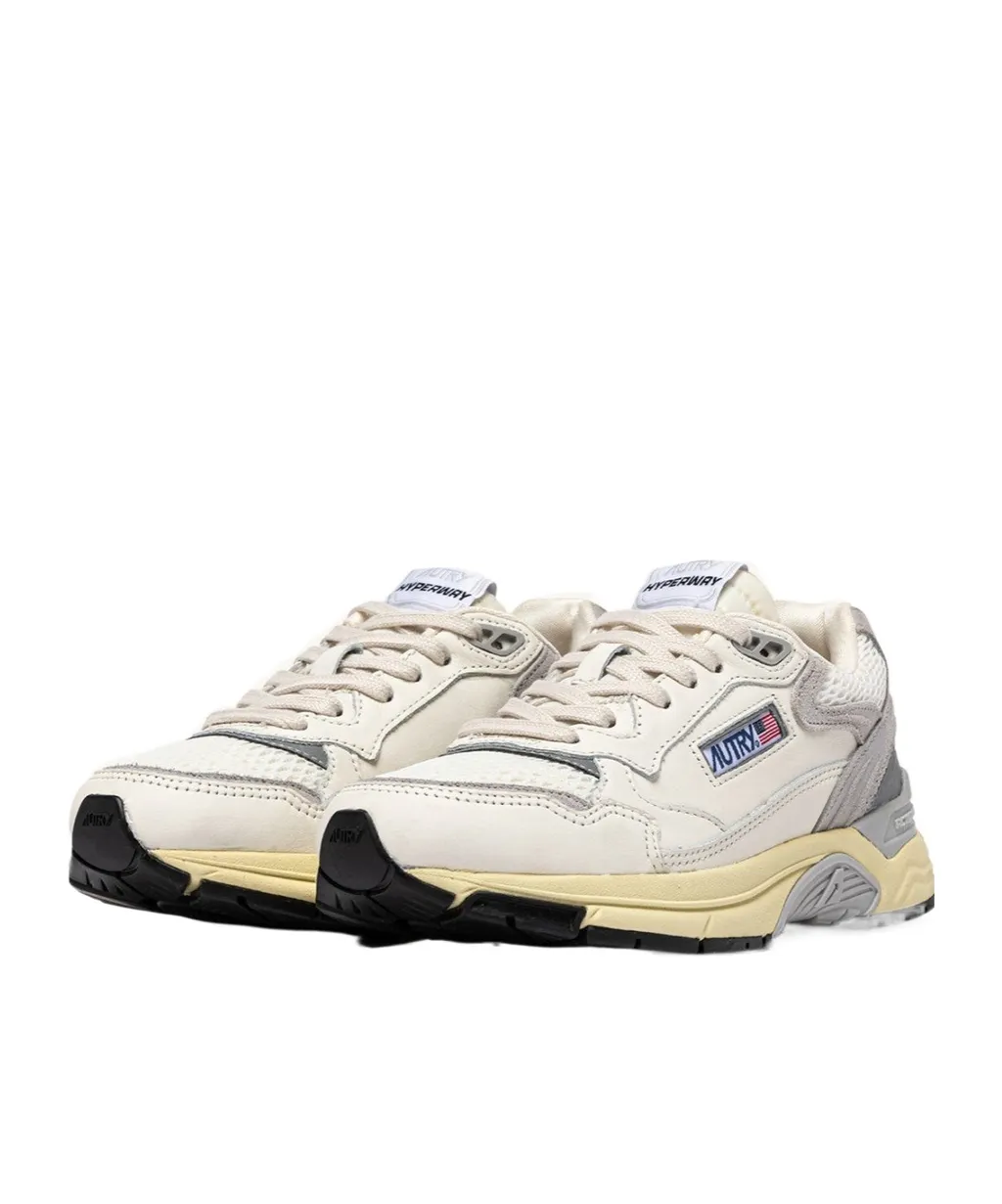 Leather Panel Sneakers