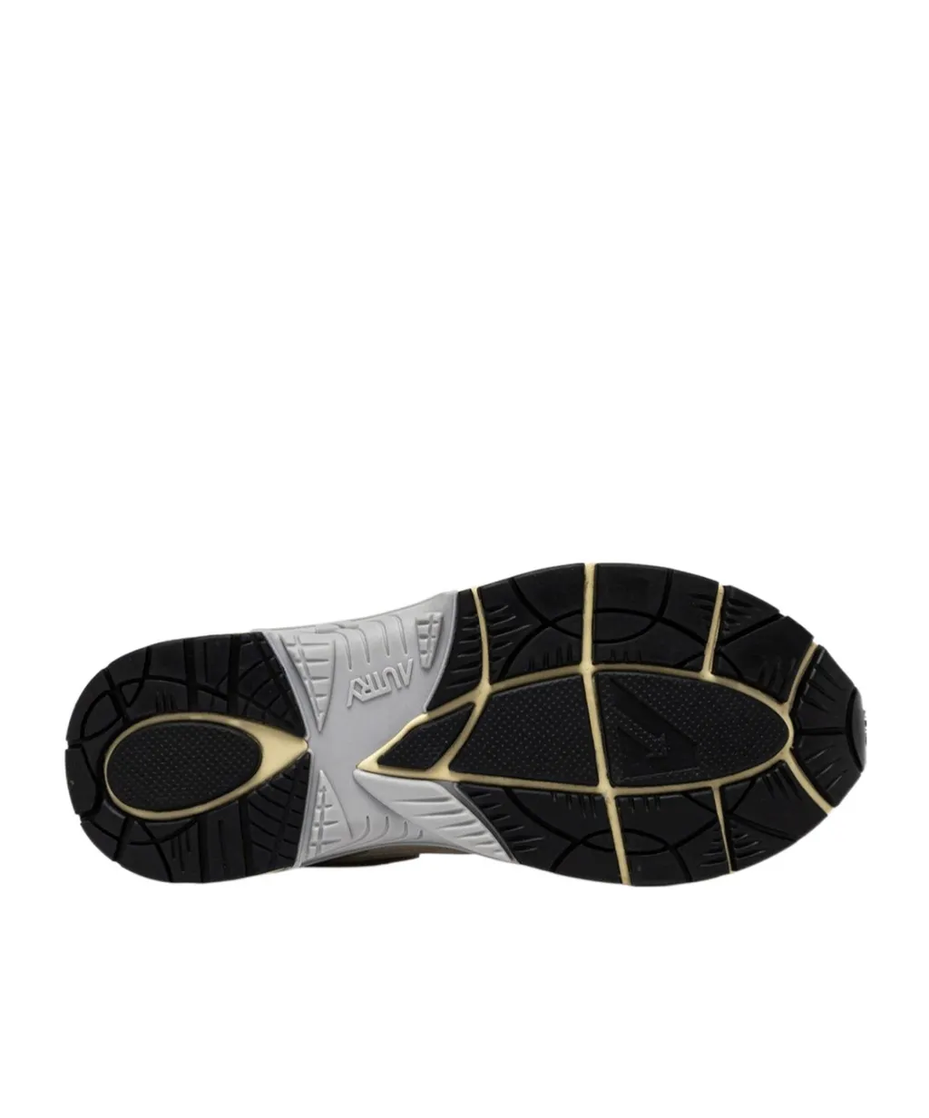 Leather Panel Sneakers