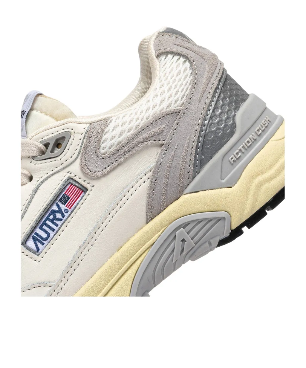 Leather Panel Sneakers