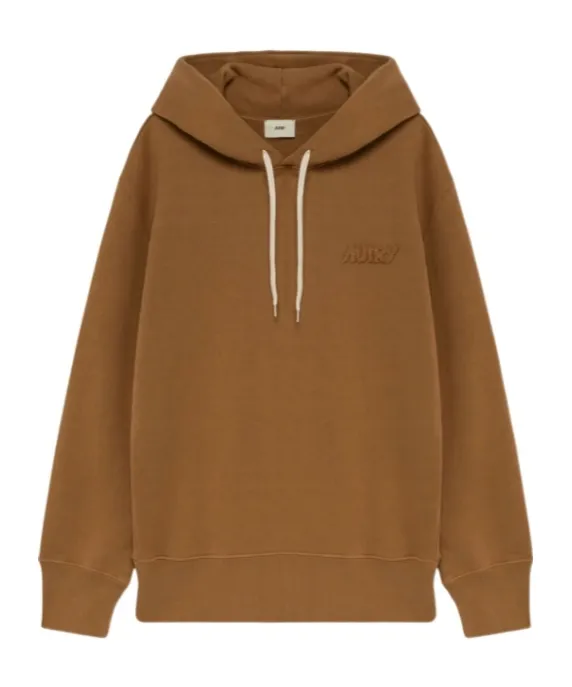 Logo-Embroidered Hoodie