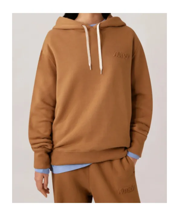 Logo-Embroidered Hoodie