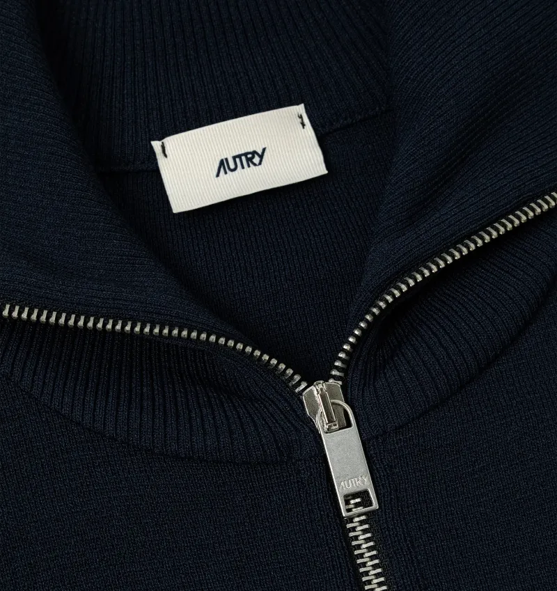 Zip-Up Sweatshirt With Stripe Detail