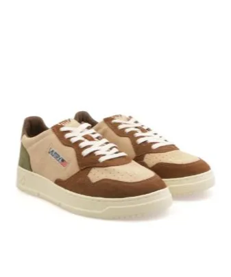 Medalist Panelled Lace-Up Sneakers