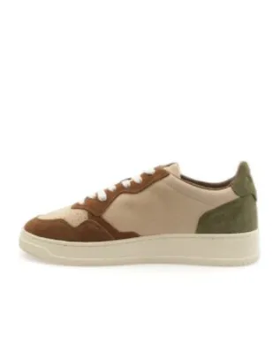 Medalist Panelled Lace-Up Sneakers