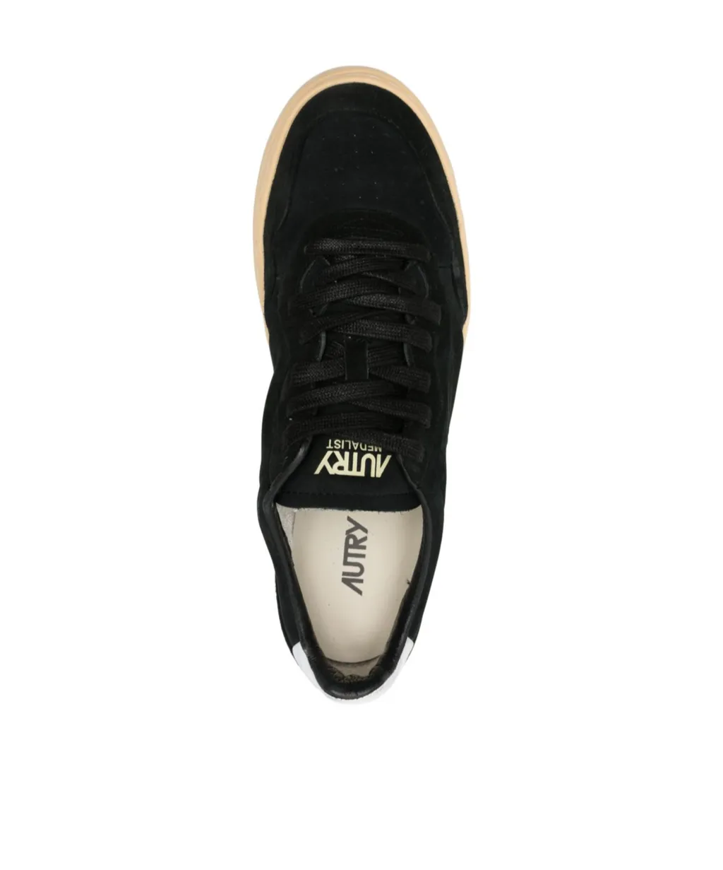Medalist Lace-Up Sneakers