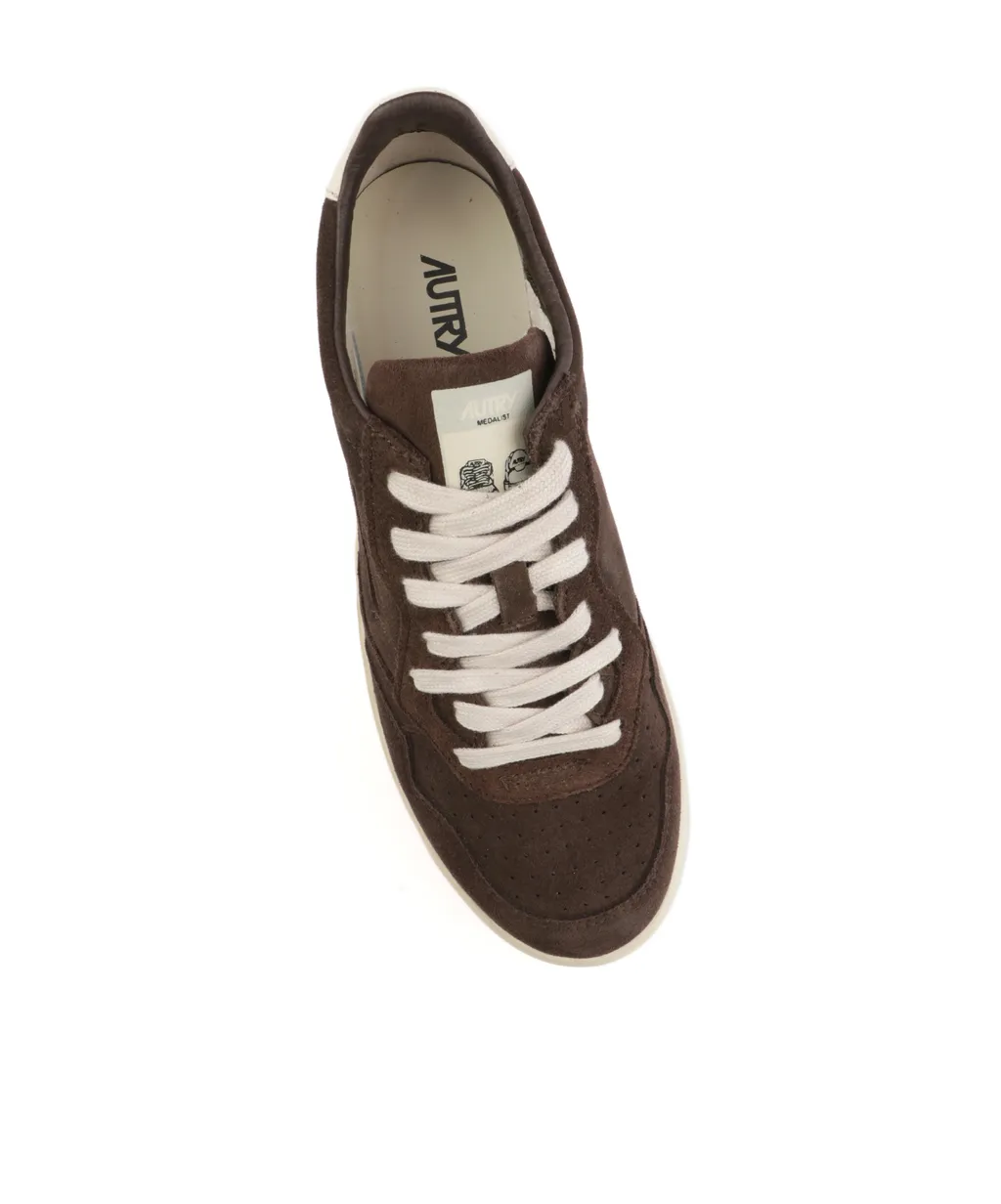 Logo Embossed Lace-Up Sneakers
