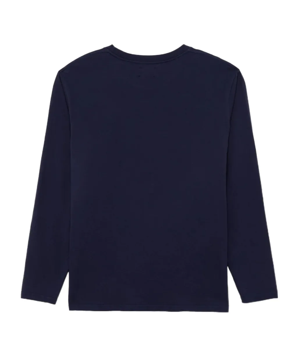 Long Sleeved Logo Embroidered T-Shirt