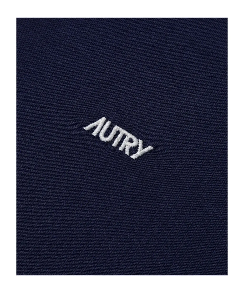 Long Sleeved Logo Embroidered T-Shirt