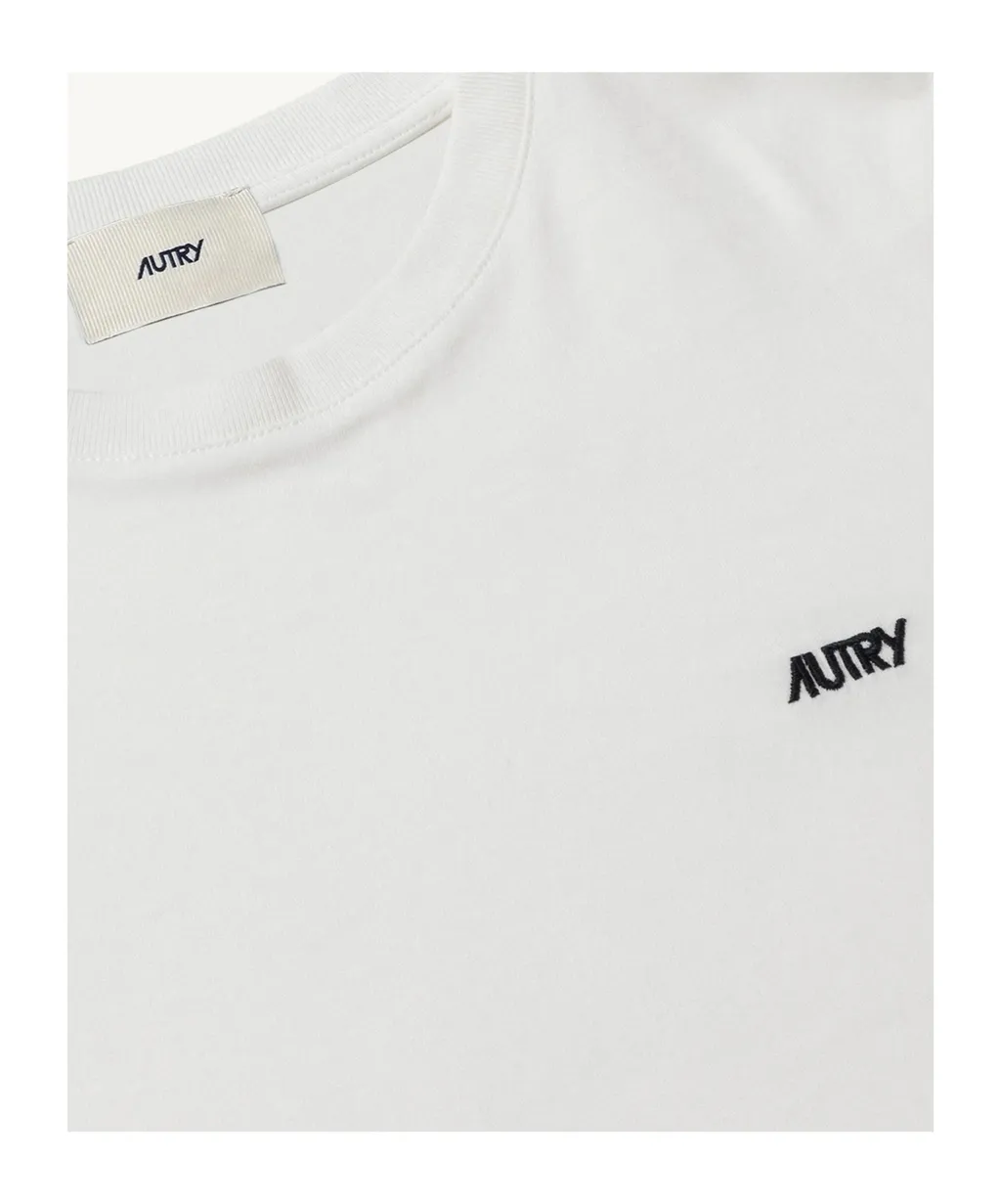 Long Sleeved Logo Embroidered T-Shirt