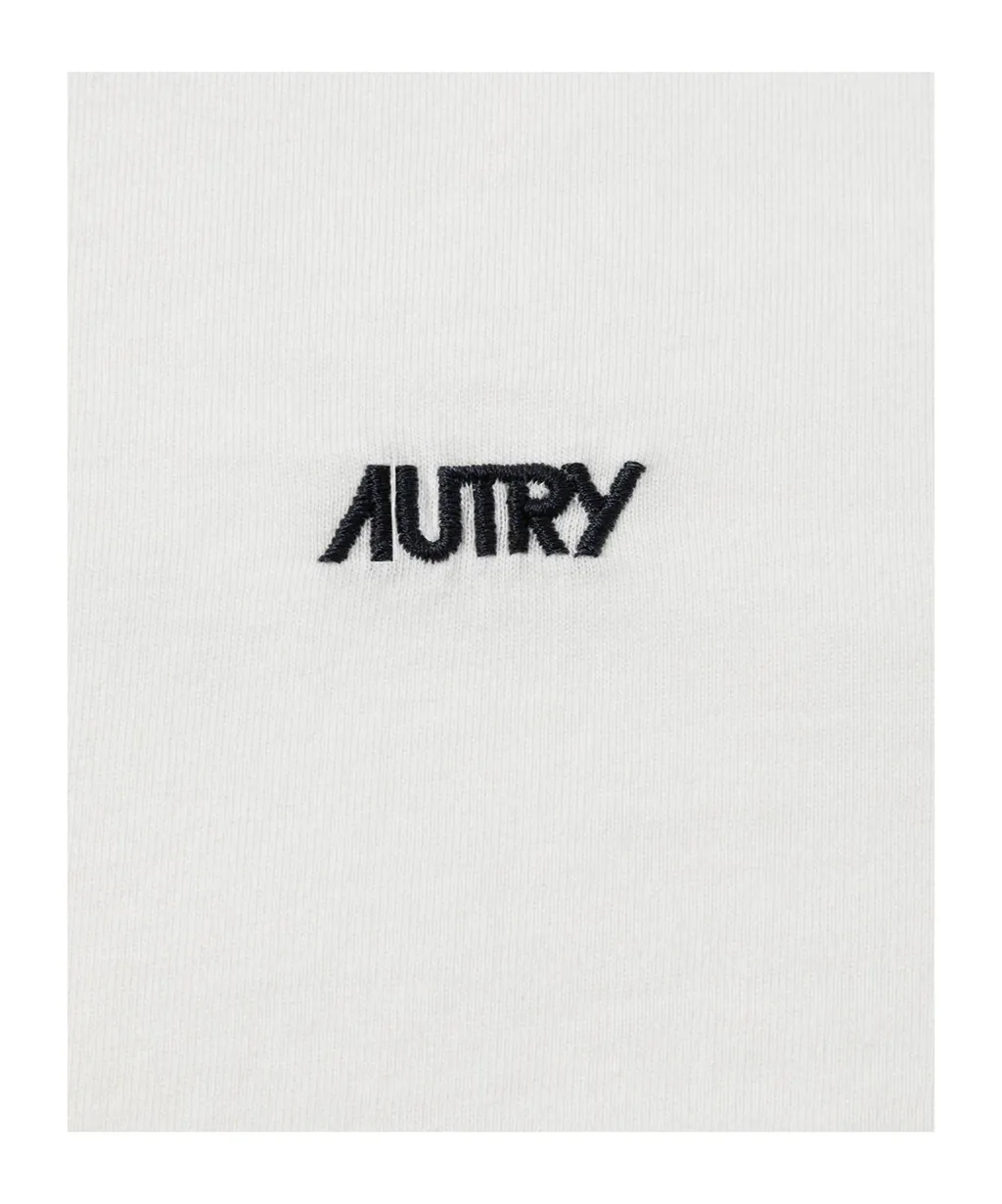 Long Sleeved Logo Embroidered T-Shirt