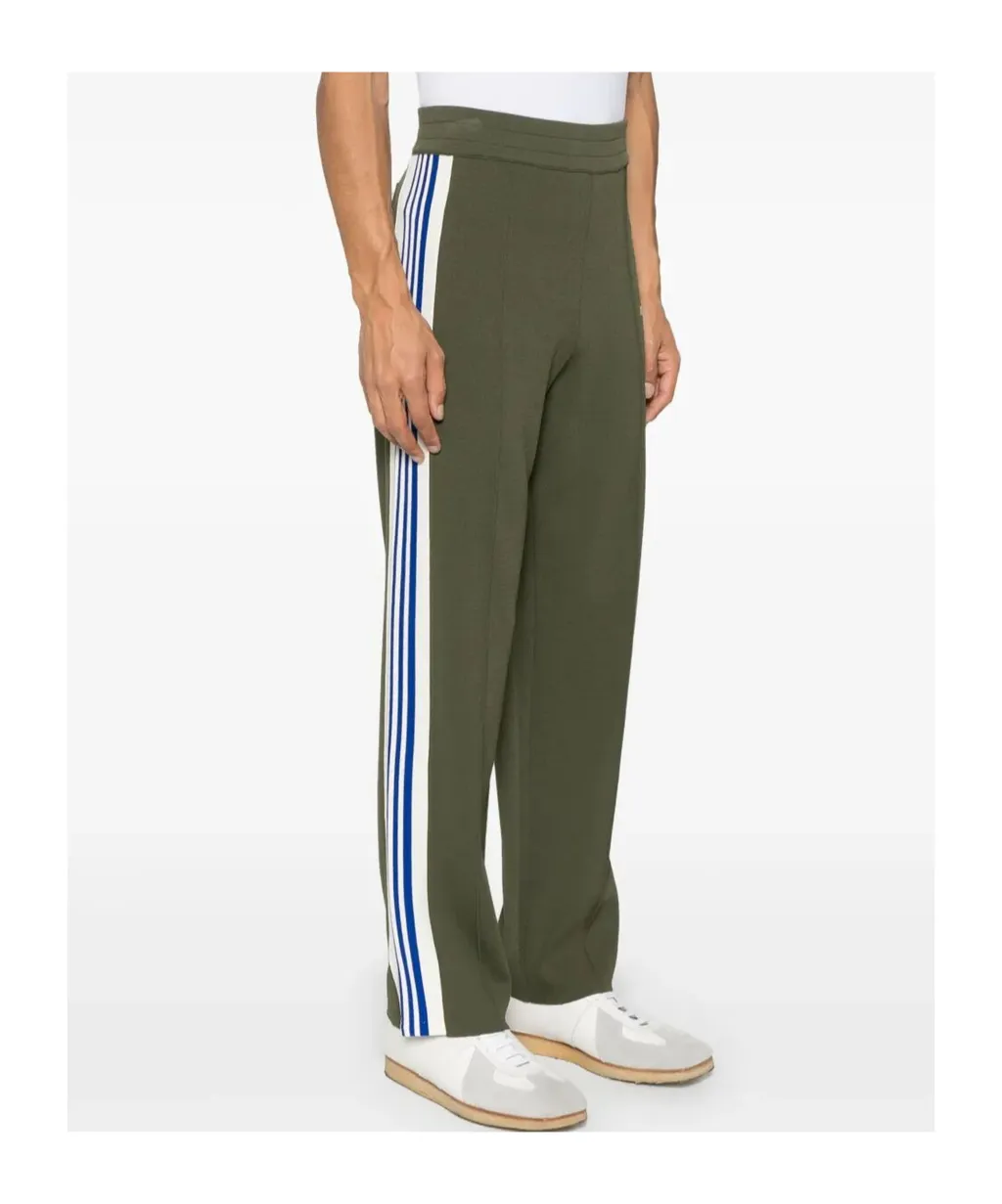 Side-Striped Knitted Track Pants
