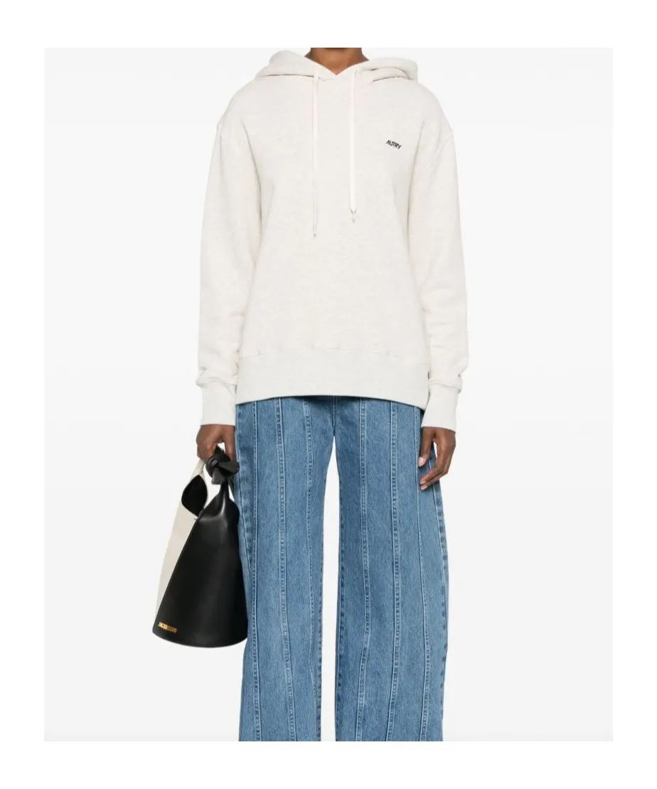 Logo-Embroidered Drawstring Hoodie