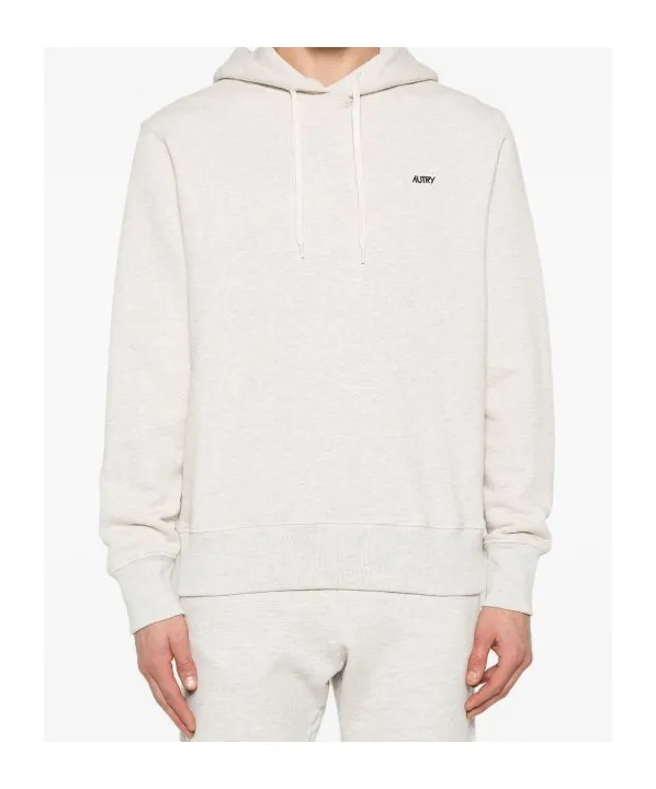 Logo-Embroidered Drawstring Hoodie