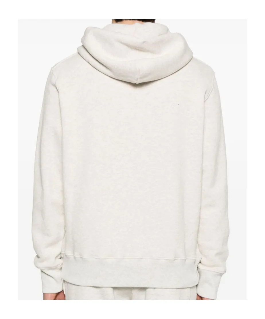 Logo-Embroidered Drawstring Hoodie