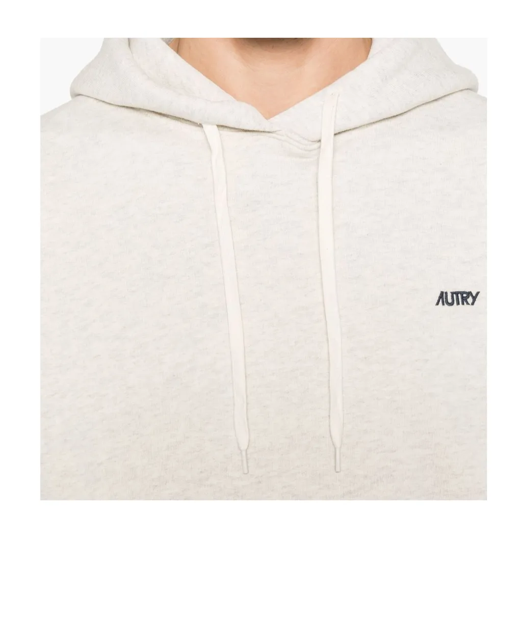 Logo-Embroidered Drawstring Hoodie