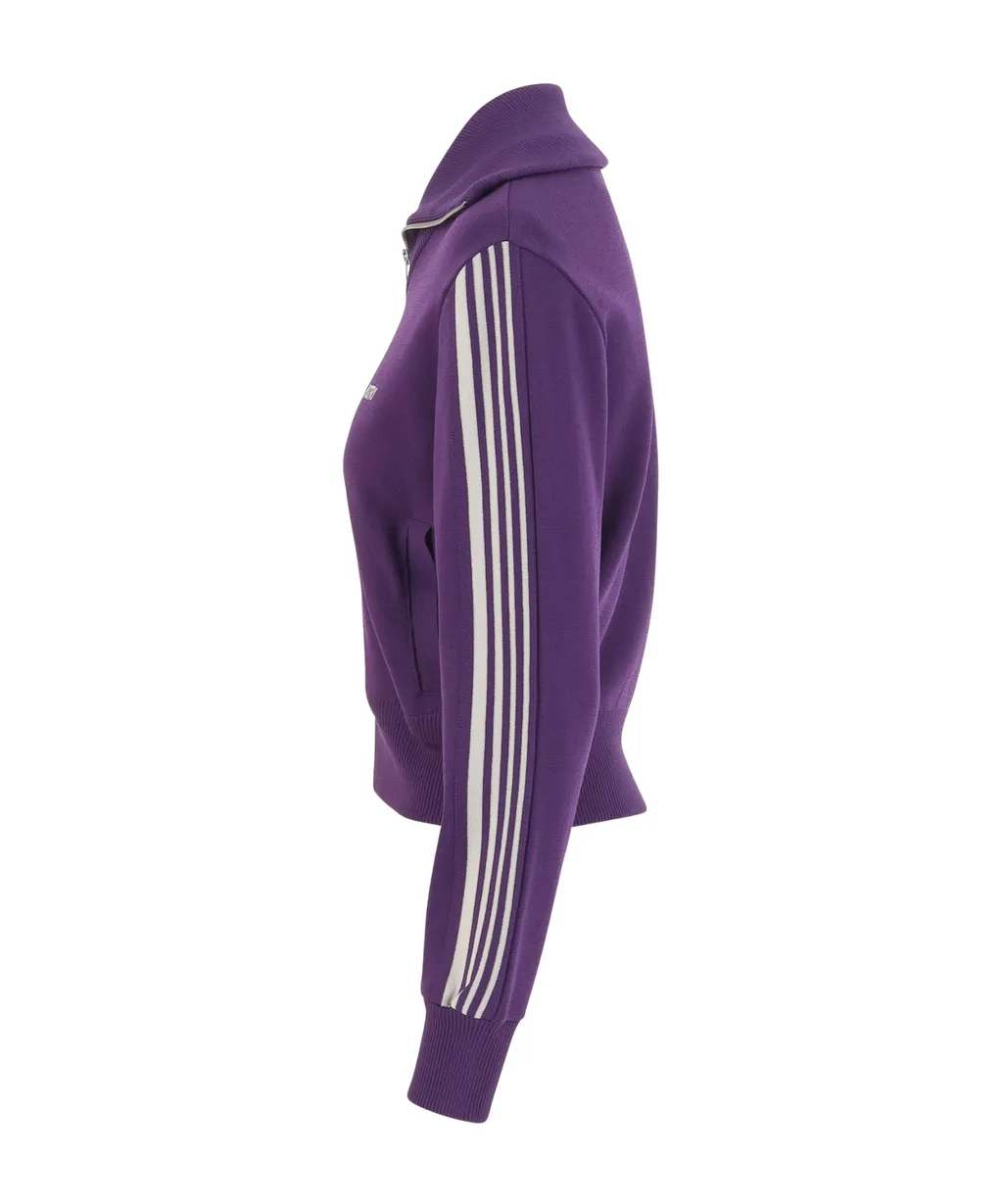 Knitted Tennis Zip Jacket
