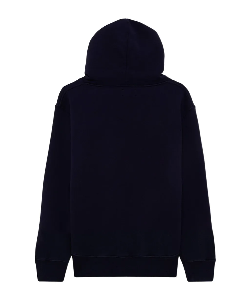 Logo-Embroidered Drawstring Hoodie