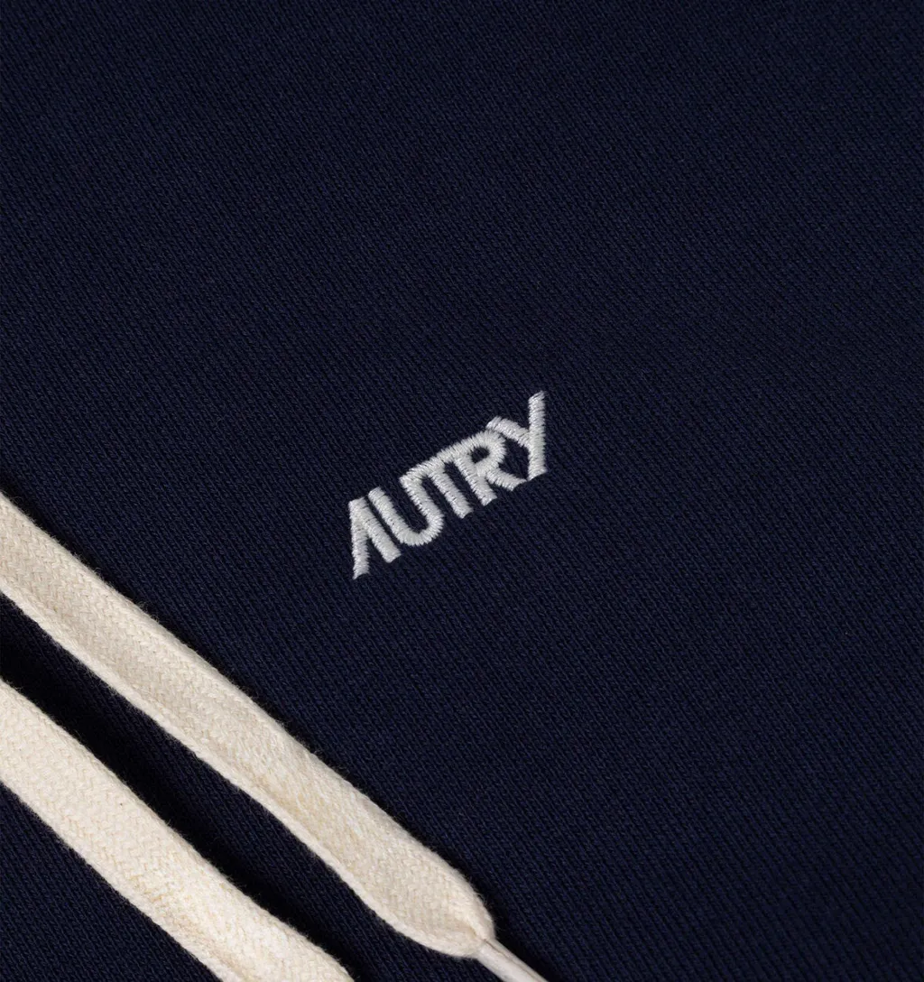 Logo-Embroidered Drawstring Hoodie