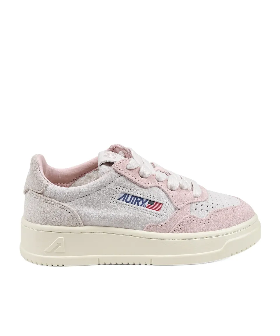 Perforated Low-Top Sneakers