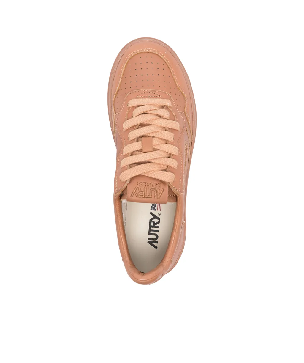 Medalist Lace-Up Sneakers