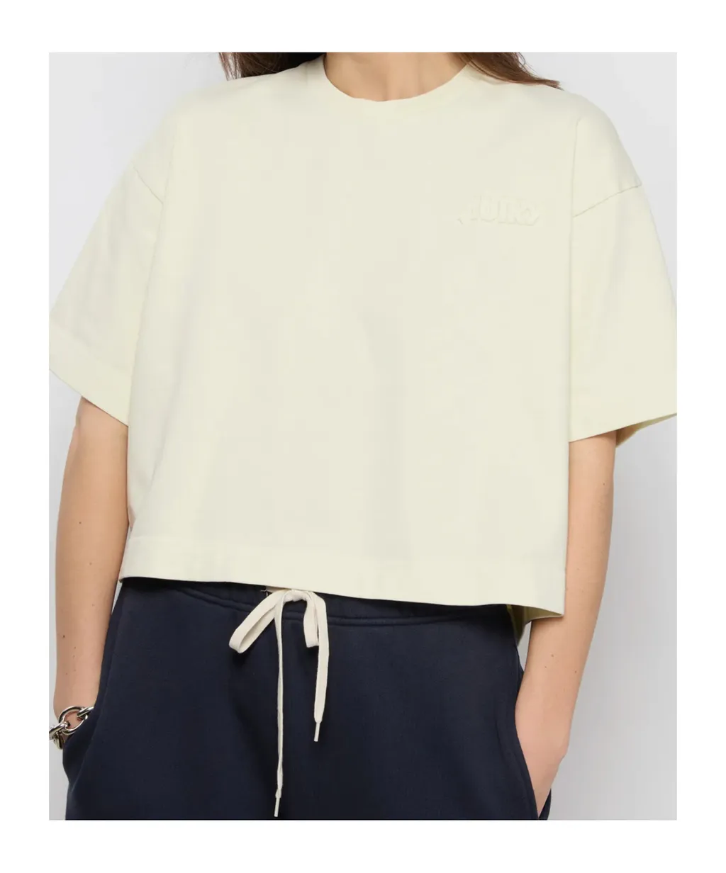 Crewneck Cropped T-Shirt