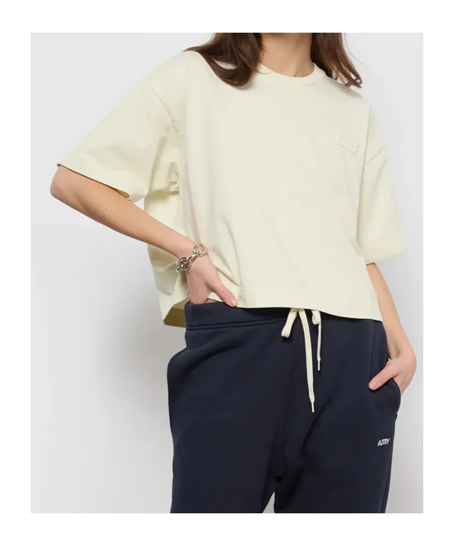 Crewneck Cropped T-Shirt