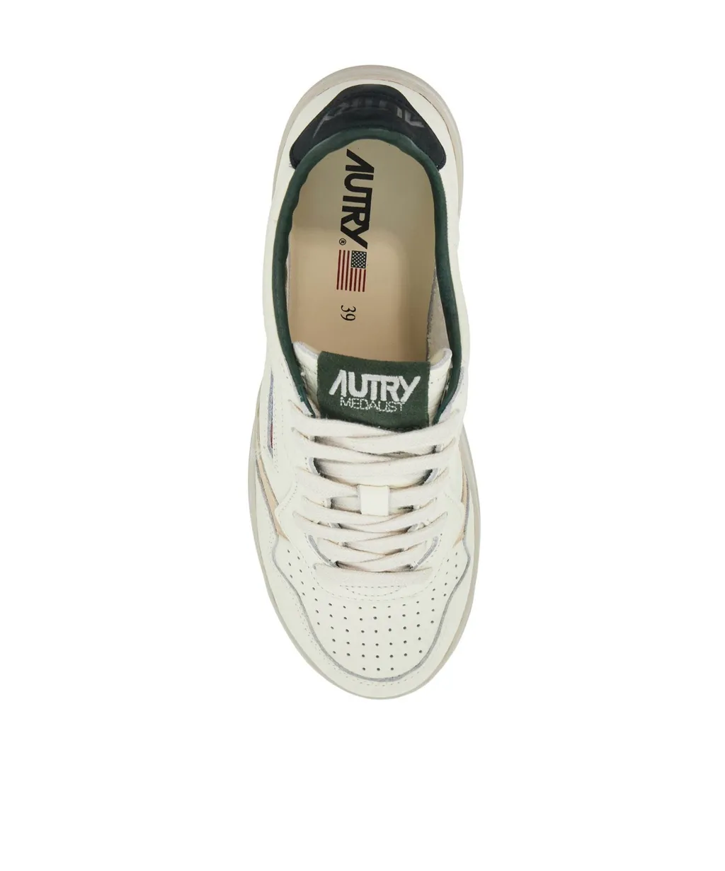Medalist Lace-Up Sneakers