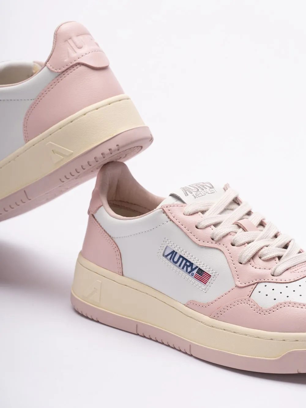 Medalist Bicolor Low-Top Sneakers