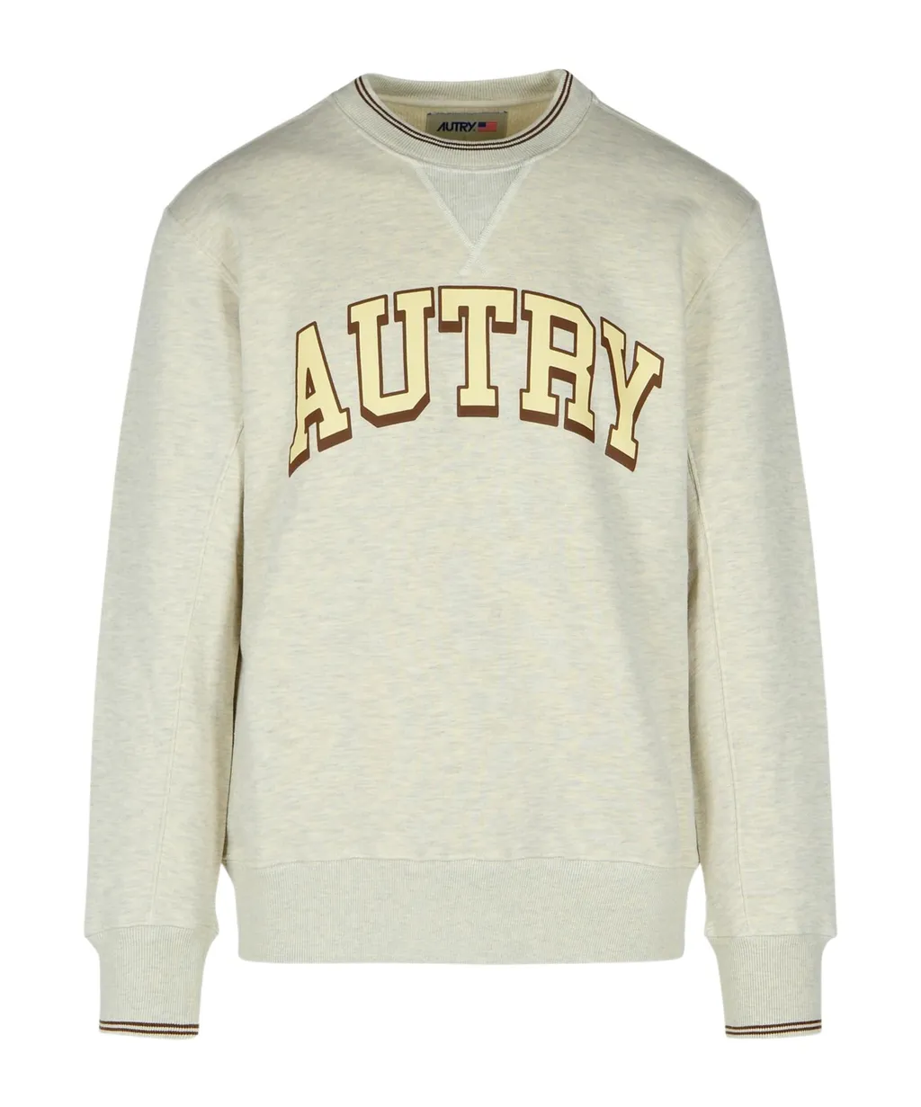 Logo Printed Crewneck Sweatshirt