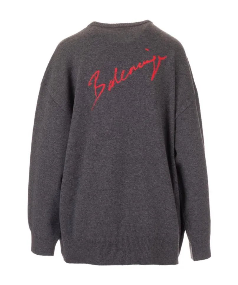 Logo Printed Sweater